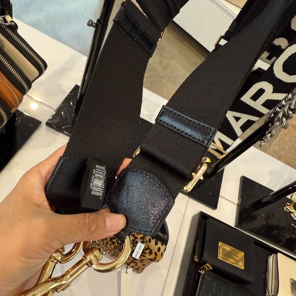 MARC JACOBS Logo Webbing Strap (Bag Belt) 2 inch $95 - Picture 3 of 11